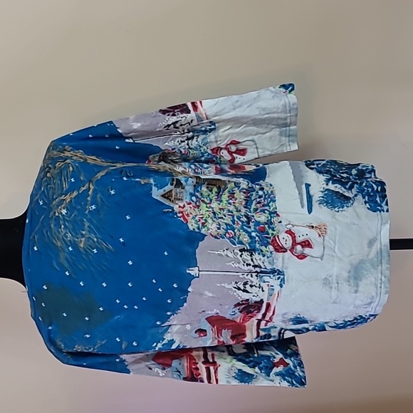 CW classics 100% cotton Christmas long sleeve top size S - Picture 3 of 6